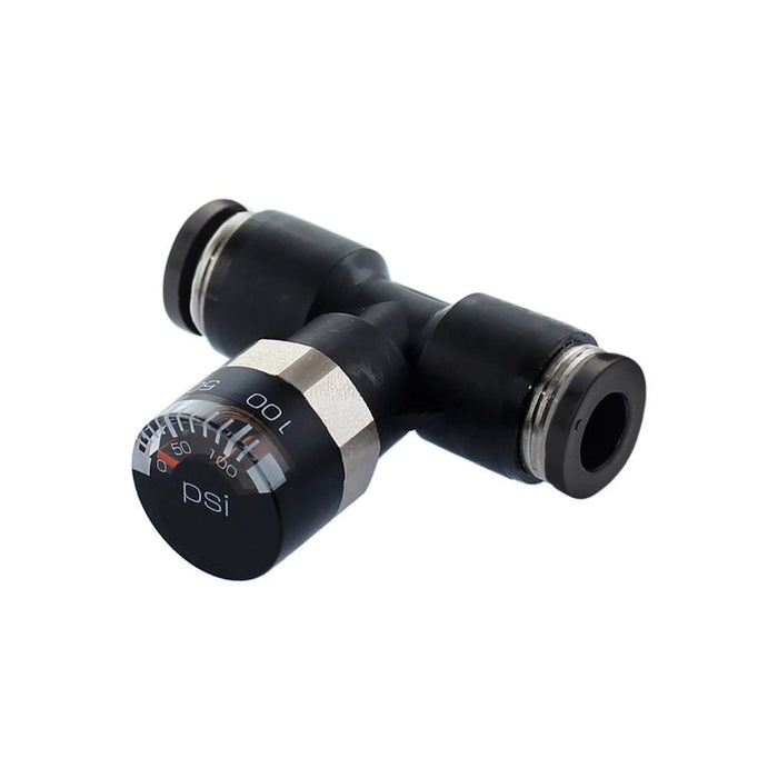 TOPRING 42.839 Topring Union Connector w/ Gauge 4mm TOPFIT (BAG OF 2)