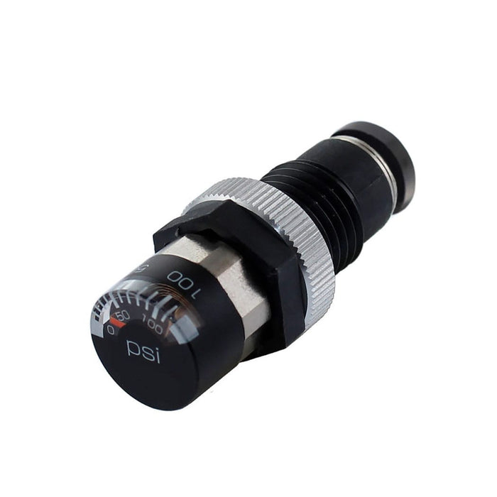 TOPRING 42.851 Topring Bulkhead Union w/Gauge 6mm TOPFIT (BAG OF 2)