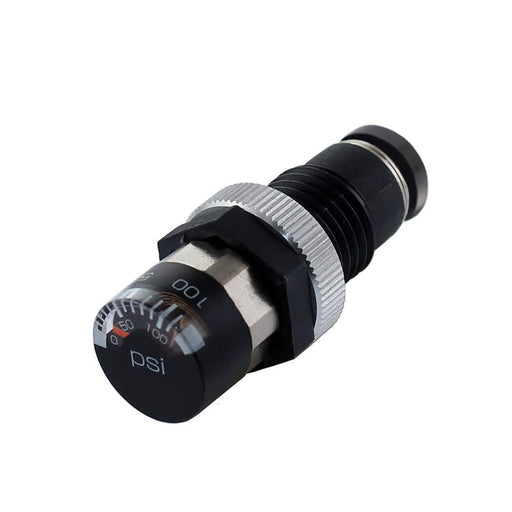 TOPRING 42.852 : Topring Bulkhead Union w/Gauge 8mm TOPFIT