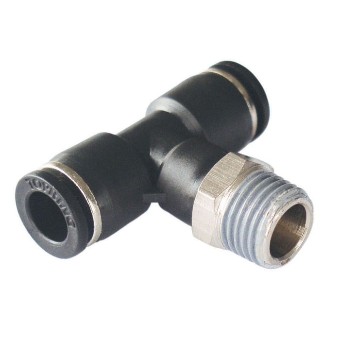 TOPRING 44.400 Topring (M) Swivel Branch Tee 3/8 x 1/2(M)NPT MAXFIT (BAG OF 5)