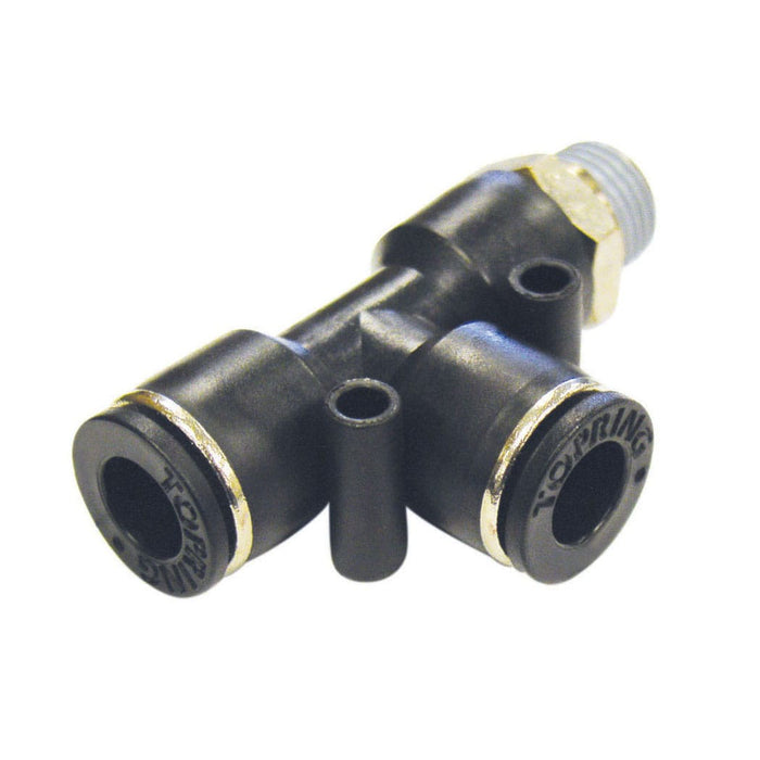 TOPRING 44.485 Topring (M) Swivel Run Tee 1/4 x 3/8(M)NPT MAXFIT (BAG OF 10)