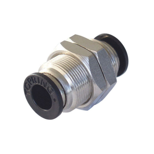 TOPRING 44.655.100 Topring Bulkhead Union 1/4 MAXFIT 100/cse (BAG OF 100)