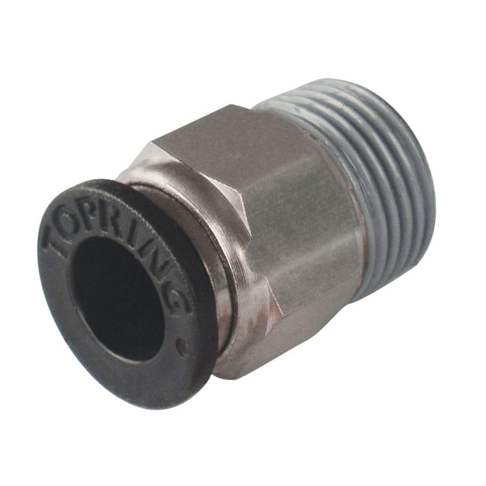 TOPRING 46.140 Topring (M) Connector 8mm x 1/8(M)BSPT MAXFIT (BAG OF 10)