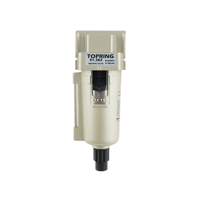 TOPRING 51.362 : Topring AIRFLO 300 Filter 1/4 Semi-auto Alu
