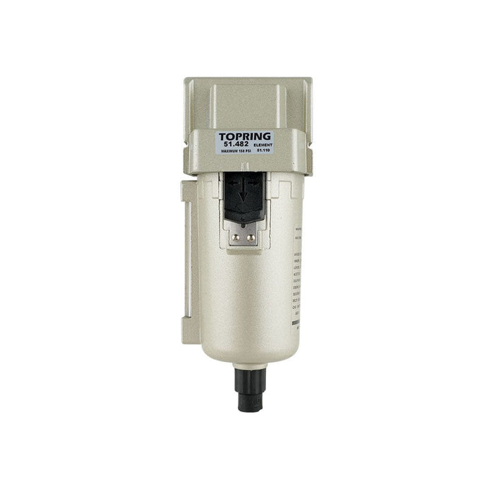 TOPRING 51.487 : Topring AIRFLO 400 Coal. Filter 1/2 Semi-auto Alu