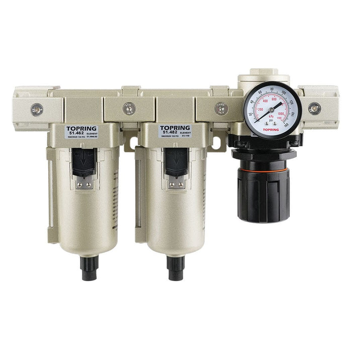 TOPRING 51.498 : Topring AIRFLO 400 F+FC+R 3/8 Semi-auto Alu