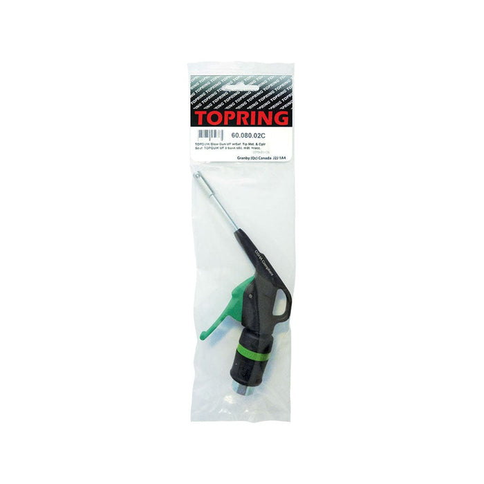 TOPRING 60.080.02C : Topring TOPQUIK Blow Gun UF w/Saf. Tip Met. & Cplr 31.769