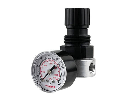 TOPRING 62.186 : Topring Diaphragm Type In-Line Reg. 0-125PSI 1/4NPT