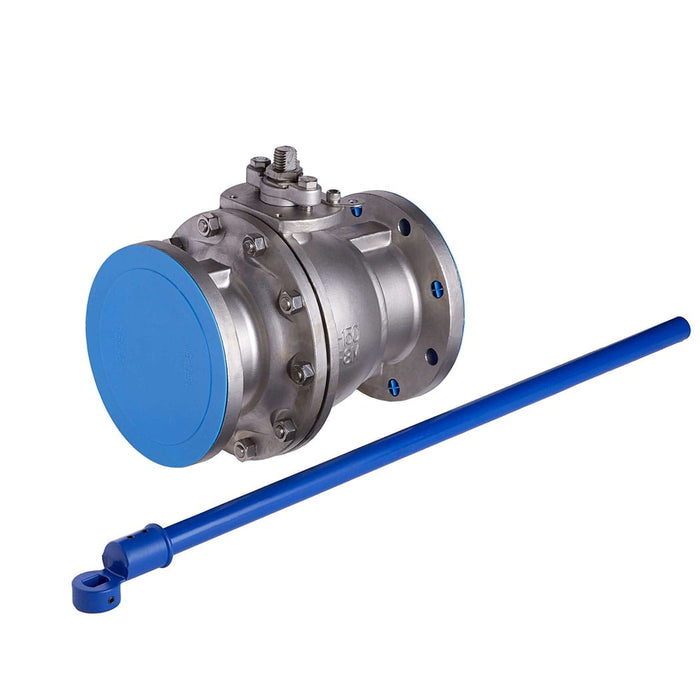 TOPRING 65.357 : Topring SSteel Ball Valve Lockout 6'' with flange CRN