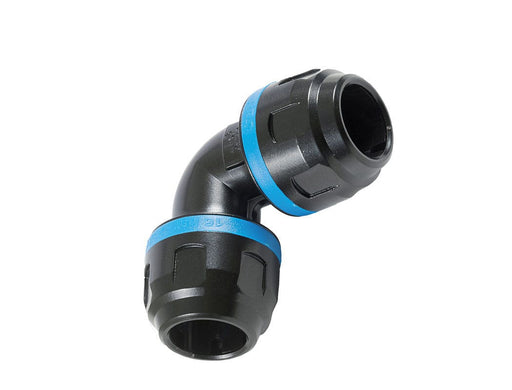 TOPRING 08 Series Fittings and Connectors 08.150 : TOPRING 90° ELBOW UNION 16 MM PPS CRN