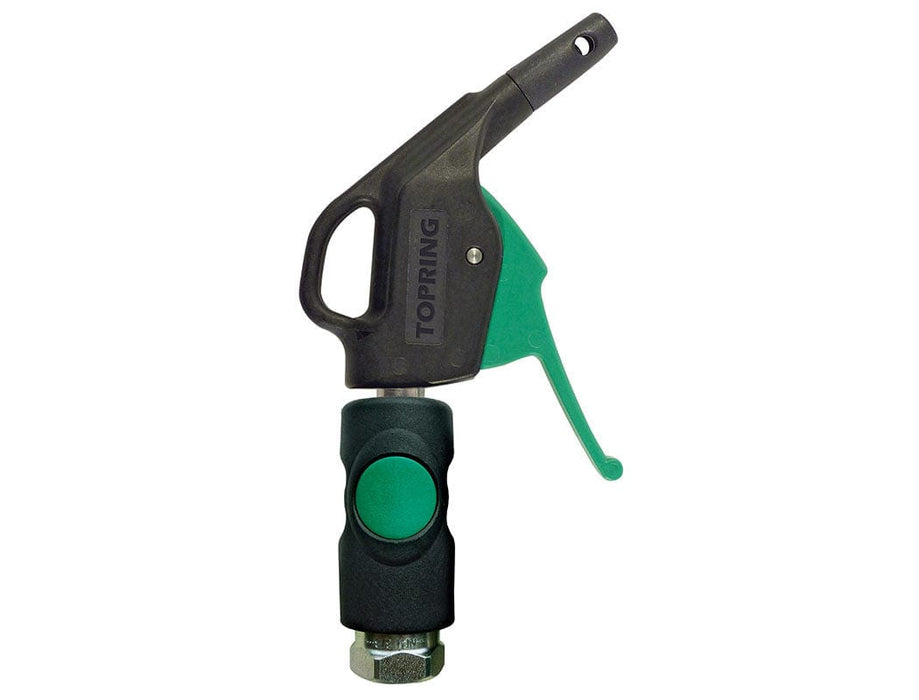 TOPRING AIR BLOW GUNS 60.082.07 : TOPRING TOPQUIK ULTRAFLO BLOW GUN WITH SAFETY POLYAMIDE NOZZLE & COUPLER 31.715
