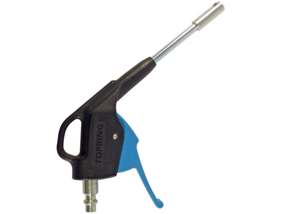 TOPRING AIR BLOW GUNS 60.090 : TOPRING TOPQUIK BLOW GUN 1/4 INDUSTRIAL WITH SAFETY STEEL NOZZLE
