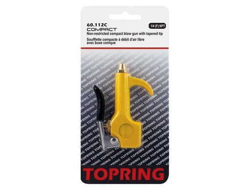 TOPRING AIR BLOW GUNS 60.112C : TOPRING COMPACT BLOW GUN WITH TAPERED NOZZLE