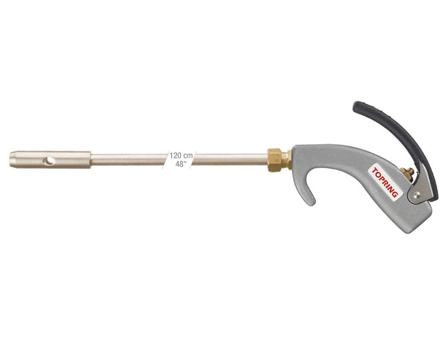 TOPRING AIR BLOW GUNS 60.168 : TOPRING LAZER COMPACT SAFETY BLOW GUN WITH VENTURI NOZZLE - 120 CM TUBE