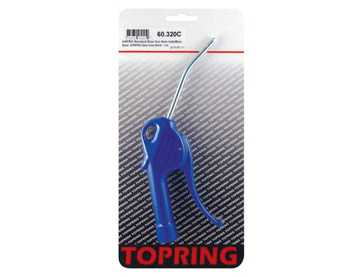 TOPRING AIR BLOW GUNS 60.320C : TOPRING AIRPRO ERGONOMIC BLOW GUN - 6 MM X 10 CM TUBE