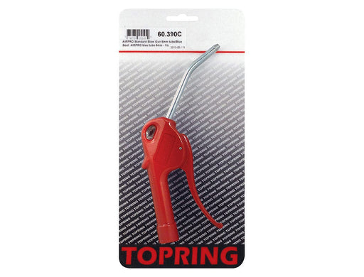 TOPRING AIR BLOW GUNS 60.390C : TOPRING AIRPRO ERGONOMIC BLOW GUN - 8 MM X 10 CM TUBE