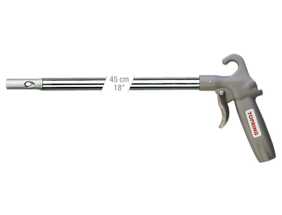TOPRING AIR BLOW GUNS 60.422 : TOPRING TOPGUN SAFETY MAXIMUM THRUST BLOW GUN VENTURI NOZZLE - 45 CM TUBE