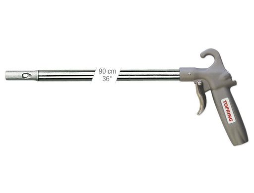 TOPRING AIR BLOW GUNS 60.430.01 : TOPRING TOPGUN SAFETY MAXIMUM THRUST BLOW GUN VENTURI NOZZLE - 90 CM STEEL TUBE