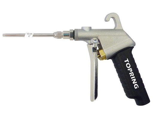 TOPRING AIR BLOW GUNS 60.576 : TOPRING MAXPRO SAFETY HIGH FLOW BLOW GUN WITH AIR FLOW CONTROL NOZZLE - 5.4 MM X 10 CM TUBE