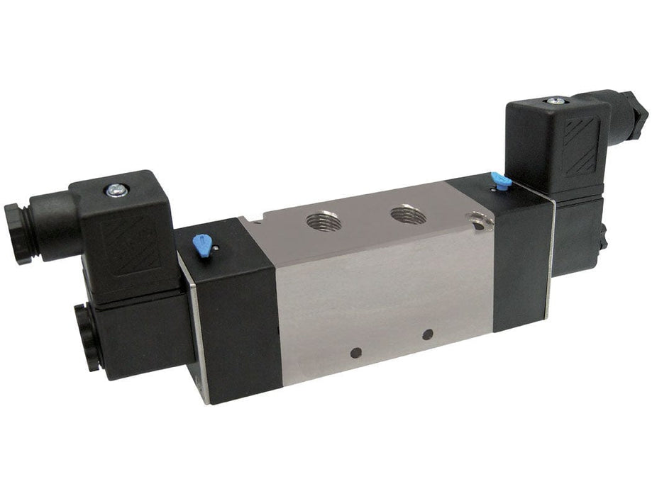 TOPRING Air Control Valves 80.766.03 : VALVE DOUBLE SOLENOID ELECTRIC 24VDC 5/2 1/4 NPT MAXPRO