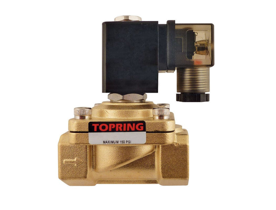 TOPRING Air Control Valves 80.794.05 : SOLENOID VALVE 12VDC 2/2 3/4 (F) NPT AIRFLO