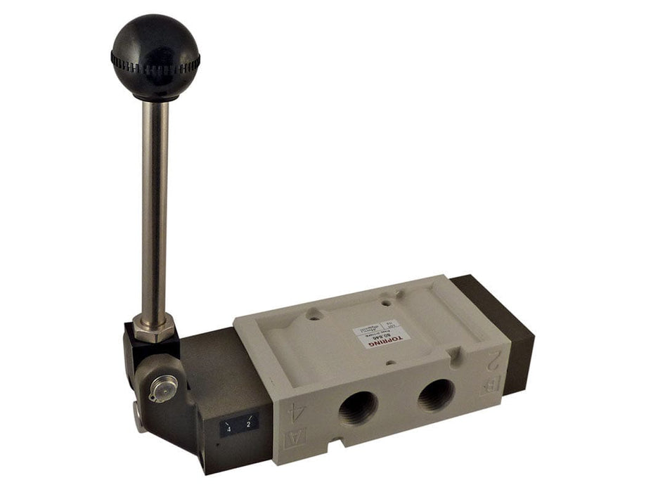 TOPRING Air Control Valves 80.846 : VALVE LEVER/DETENT 5/2 1/2 NPT OPTIMA