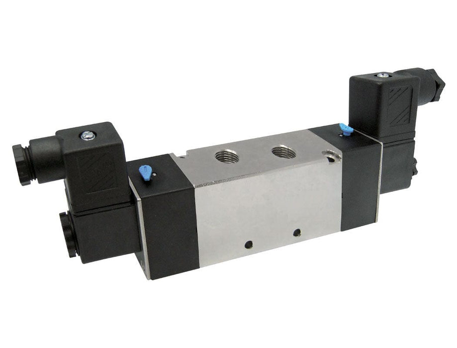 TOPRING Air Control Valves 80.871 : VALVE STAINLESS STEEL DOUBLE SOLENOID 110VAC 5/2 1/4 NPT MAXPRO