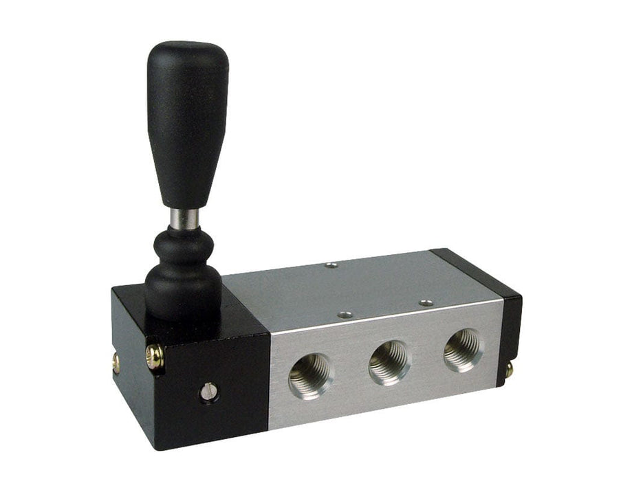 TOPRING Air Control Valves 80.928 : VALVE LEVER/DETENT/EXHAUST 5/3 1/4 NPT MAXPRO