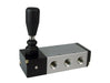 TOPRING Air Control Valves 80.929 : VALVE LEVER/DETENT/CLOSED 5/3 3/8 NPT MAXPRO