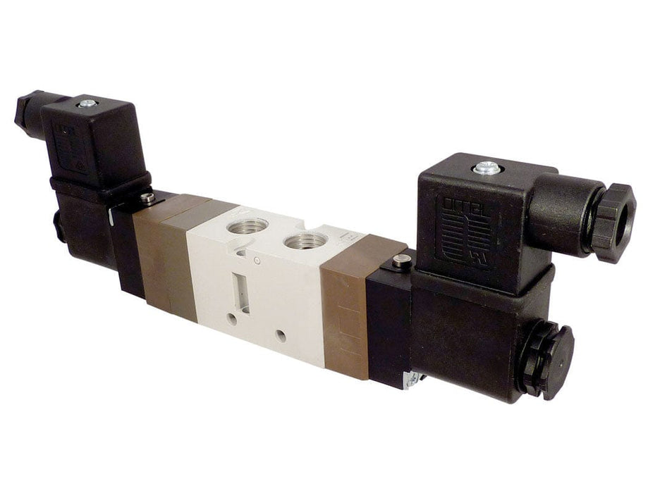 TOPRING Air Control Valves 80.961.03 : VALVE DOUBLE SOLENOID 24VDC 5/2 1/4 NPT OPTIMA