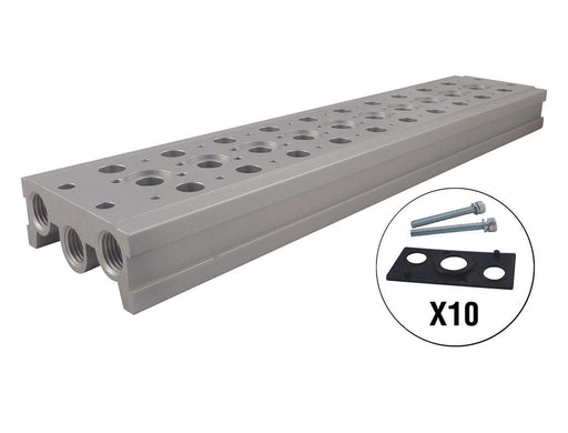 TOPRING Air Control Valves 80.968.10 : MANIFOLD BASE KIT 4/10 1/4 NPT OPTIMA