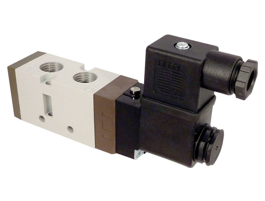 TOPRING Air Control Valves 80.974.03 : VALVE SINGLE SOLENOID 24VDC 5/2 1/2 NPT OPTIMA