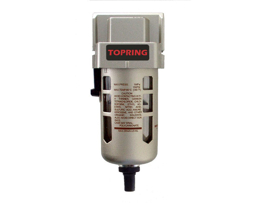 TOPRING Air Preparation Airflo FRLs 51.366 : TOPRING AIRFLO 300 FILTER 3/8 AUTO