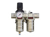 TOPRING Air Preparation Airflo FRLs 51.420 : TOPRING AIRFLO 400 FILTER/REGULATOR + LUBRICATOR (GAUGE INCLUDED) 3/8 SEMI-AUTO