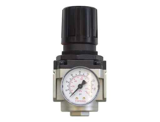 TOPRING Air Preparation Airflo FRLs 51.447 : TOPRING AIRFLO 400 REGULATOR 1/2 (5-30 PSI)