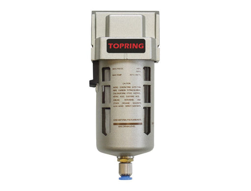 TOPRING Air Preparation Airflo FRLs 51.465 : TOPRING AIRFLO 400 FILTER 1/2 SEMI-AUTO