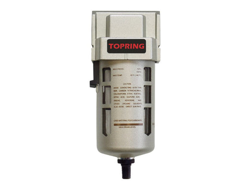 TOPRING Air Preparation Airflo FRLs 51.466 : TOPRING AIRFLO 400 FILTER 1/2 AUTO