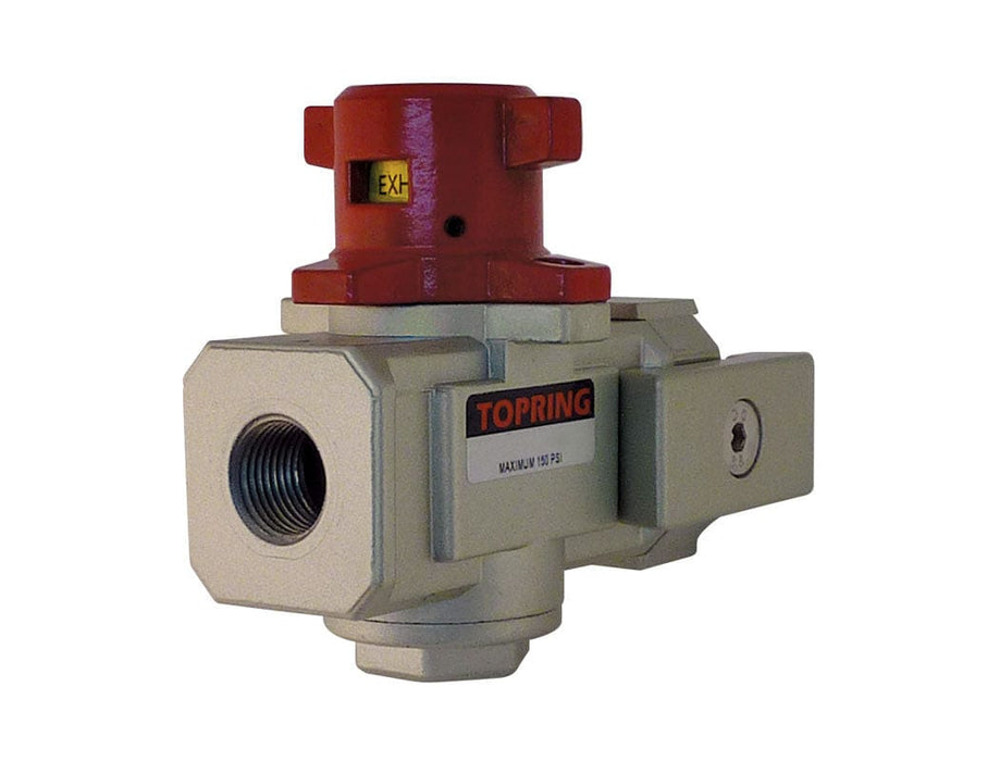TOPRING Air Preparation Airflo FRLs 51.470 : TOPRING AIRFLO 400 SAFETY lockOUT VALVE 3/8