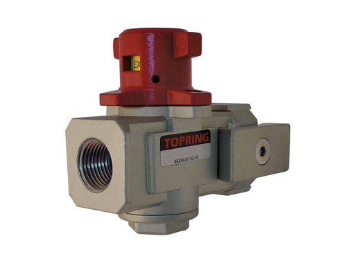 TOPRING Air Preparation Airflo FRLs 51.475 : TOPRING AIRFLO 400 SAFETY lockOUT VALVE 1/2