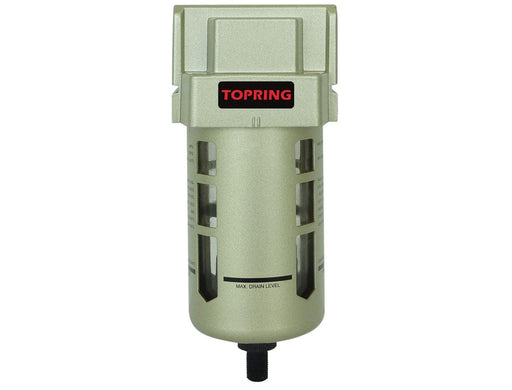 TOPRING Air Preparation Airflo FRLs 51.481 : TOPRING COALESCING FILTER 3/8 INCH AUTOMATIC WITH STANDARD BOWL - AIRFLO 400