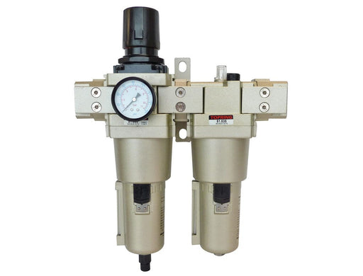TOPRING Air Preparation Airflo FRLs 51.525 : TOPRING AIRFLO 500 FILTER/REGULATOR+LUBRICATOR 1" SEMI-AUTO MB