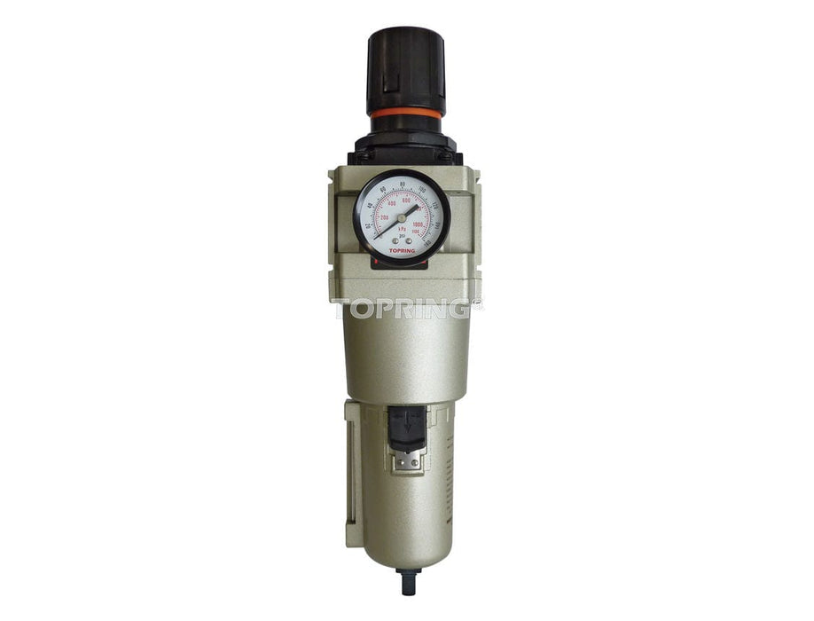 TOPRING Air Preparation Airflo FRLs 51.577 : TOPRING FILTER/REGULATOR 3/4 INCH AUTOMATIC WITH METAL BOWL - AIRFLO 500