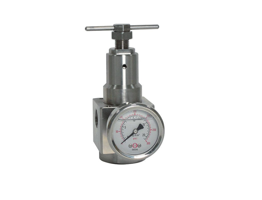 TOPRING Air Preparation Airflo FRLs 51.770 : TOPRING AIRFLO STAINLESS STEEL 300 REGULATOR 3/8 (7-170)