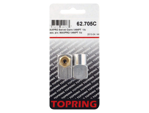 TOPRING Air Tool Accessories 62.705C : TOPRING SWIVEL CONNECTOR 1/4 NPT (5 IN 1) MAXPRO