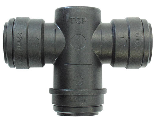 TOPRING Airline Piping S05 05.079 : TOPRING WATER TRAP TEE 22 X 22 X 15 MM AIRLINE
