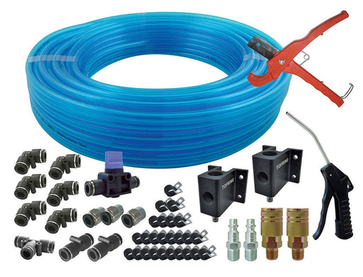 TOPRING Airline Piping S05 05.900 : TOPRING HOME GARAGE FLEXIBLE KIT 1/2 x 100' AIRLINE