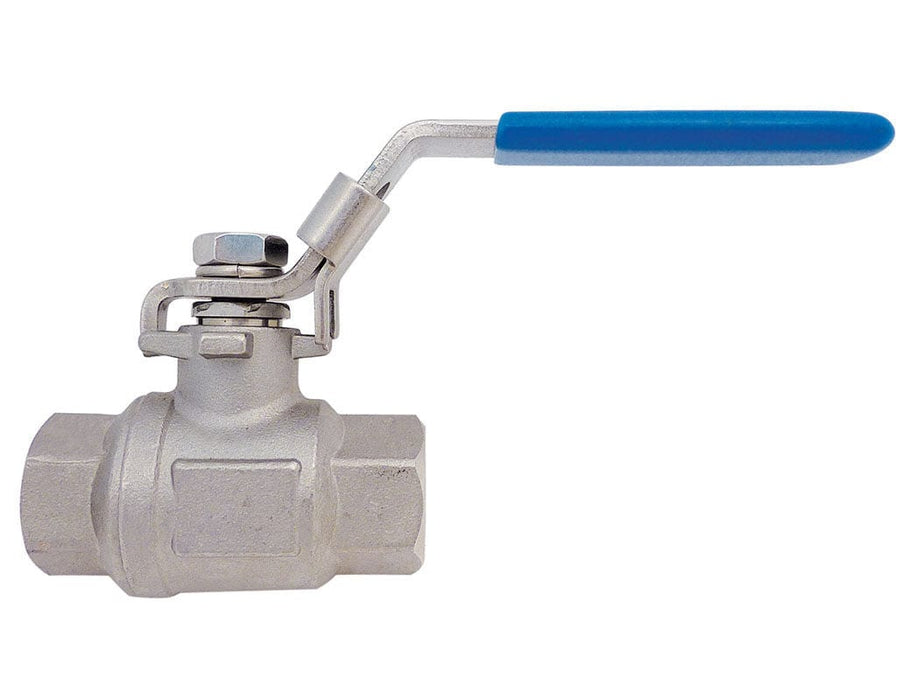 TOPRING Ball Valves 65.275 : TOPRING BALL VALVE STAINLESS STEEL FULL FLOW 1/4 - 2 NPT lockOUT 3/4 (F-F) NPT