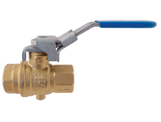 TOPRING Ball Valves 65.505 : TOPRING SAFETY EXHAUST/lockOUT BALL VALVE 3/8 (F-F) NPT