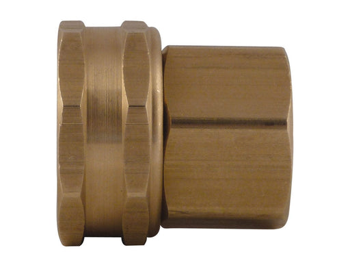 TOPRING Brass Fittings 41.201 : Topring SWIVEL FITTING FOR WATER HOSE 3/4 (F)GHT X 1/2 (F) NPT