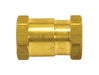 TOPRING Brass Fittings 41.202.05 : Topring REDUCING COUPLER 3/8 (F) X 1/4 (F) NPT  5/CSE
(PACK OF 5 PCS.)